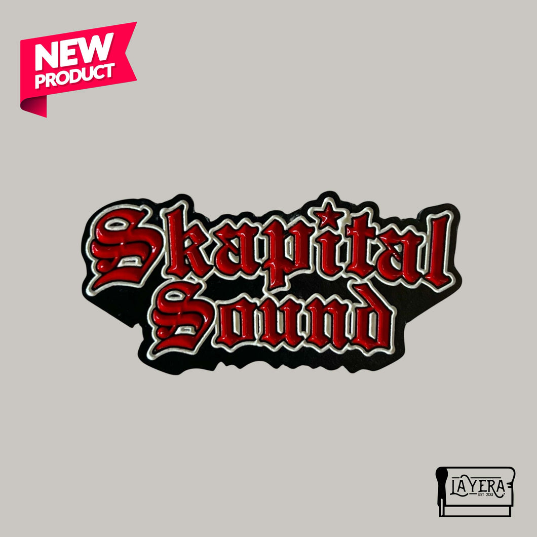 Skapital Sound - Gothic 3D Pin Metálico